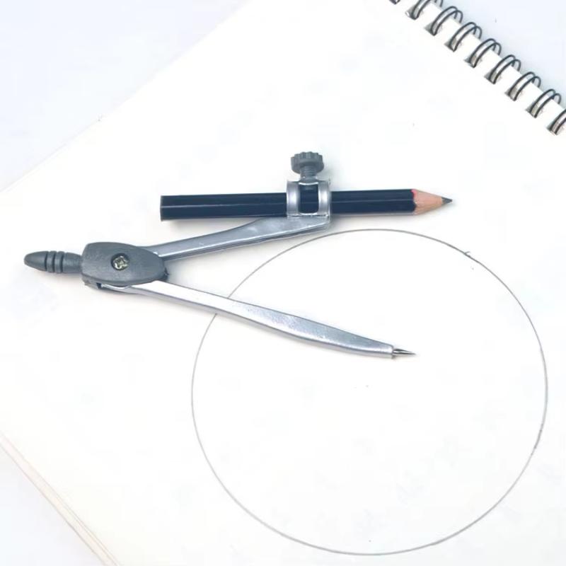 Conjunto de compasso de metal  - Math Geometry Set With Compass avaliação e preço