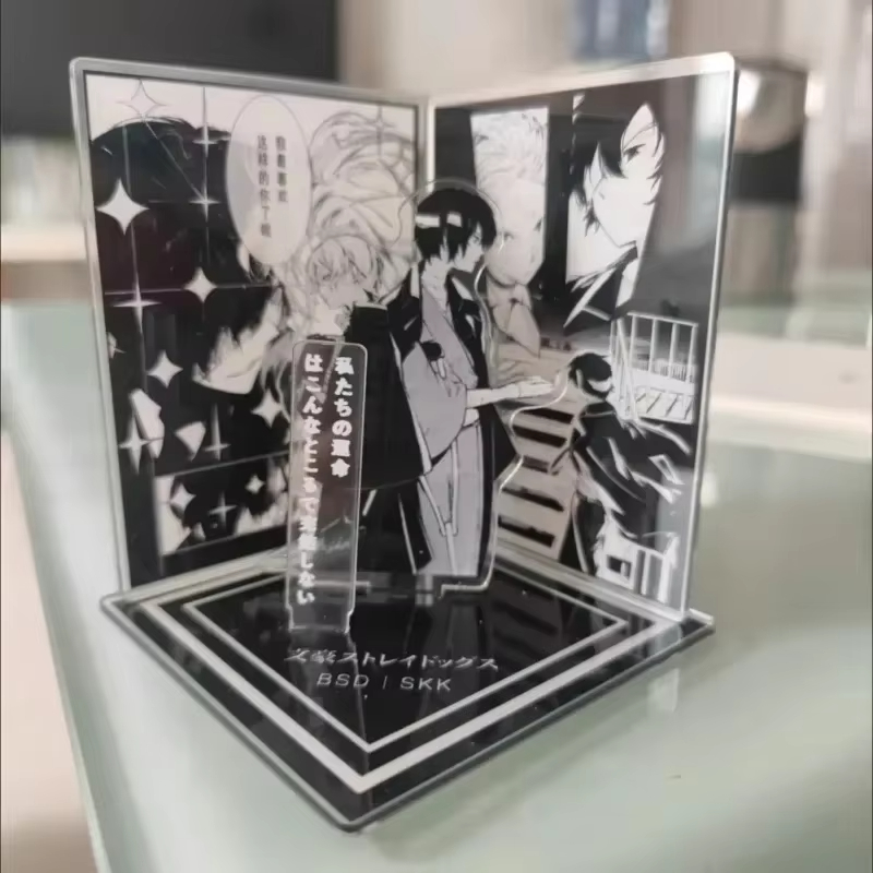 Suporte de acrílico com cena d - Desk Accessories avaliação e preço