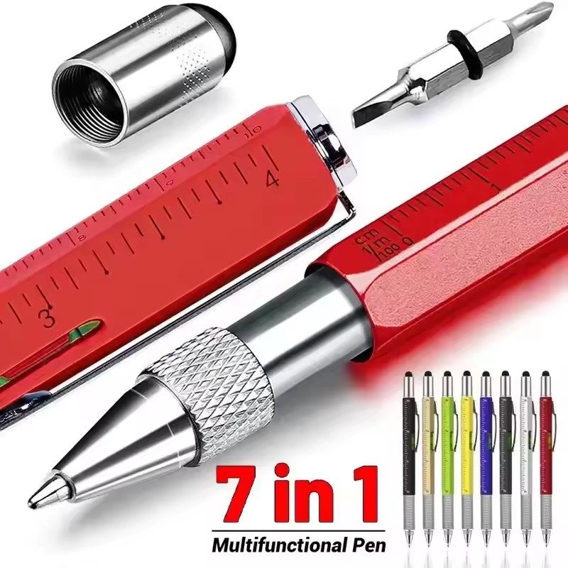 Caneta Multifuncional 7 em 1 c - Writing Tools avaliação e preço
